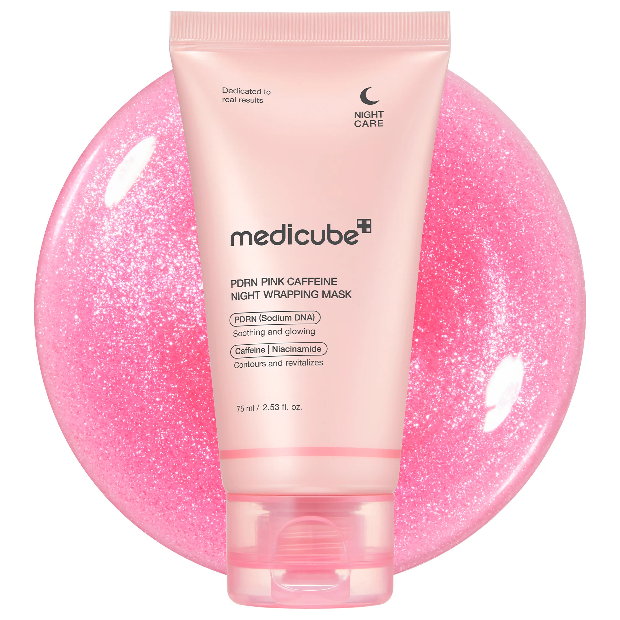 PDRN Pink Caffeine Overnight Wrapping Mask